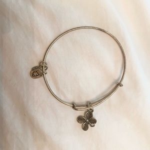 Alex and Ani Four Leaf Clover Charm Bracelet